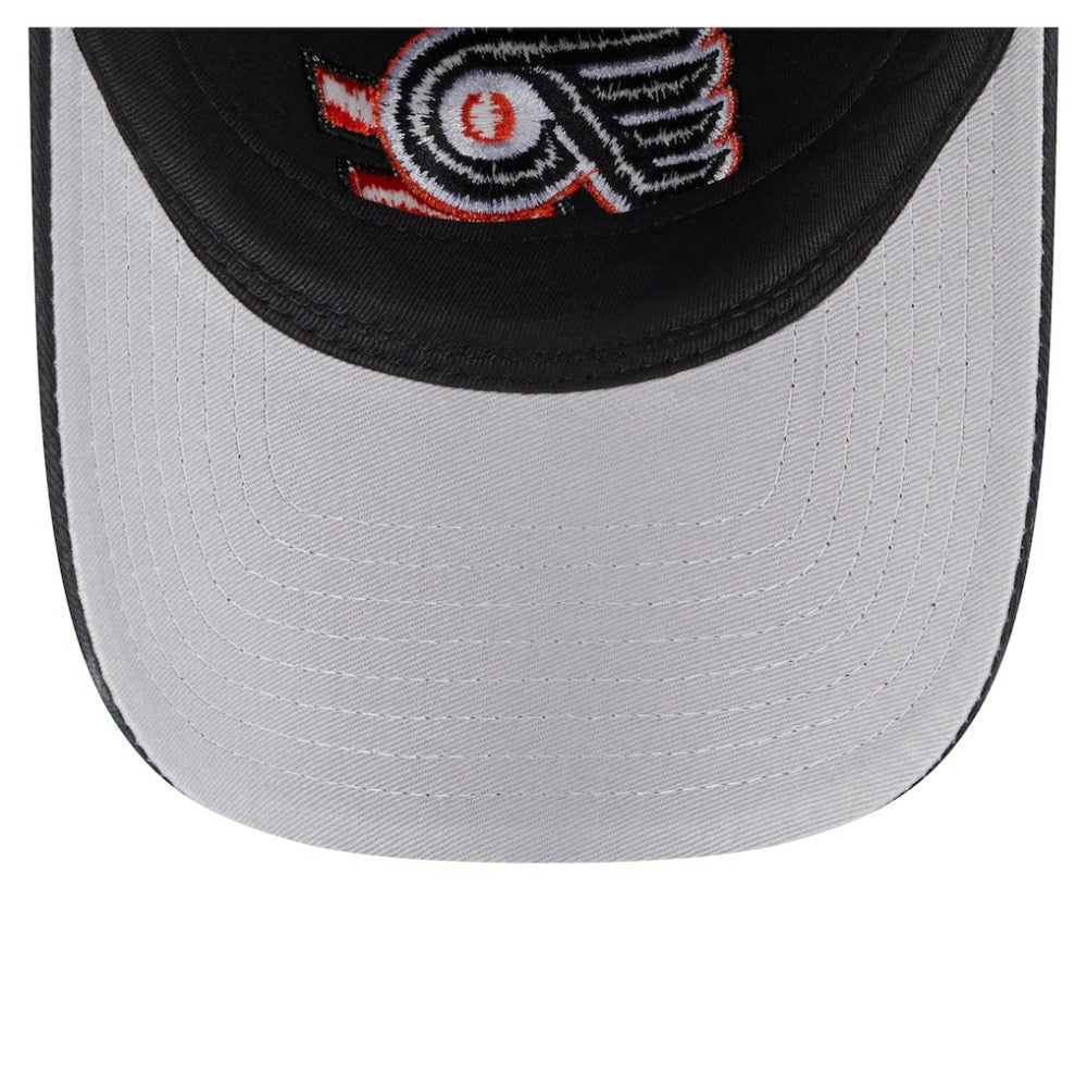 Philadelphia Flyers New Era Deceptor 9TWENTY Adjustable Hat - Black Hats