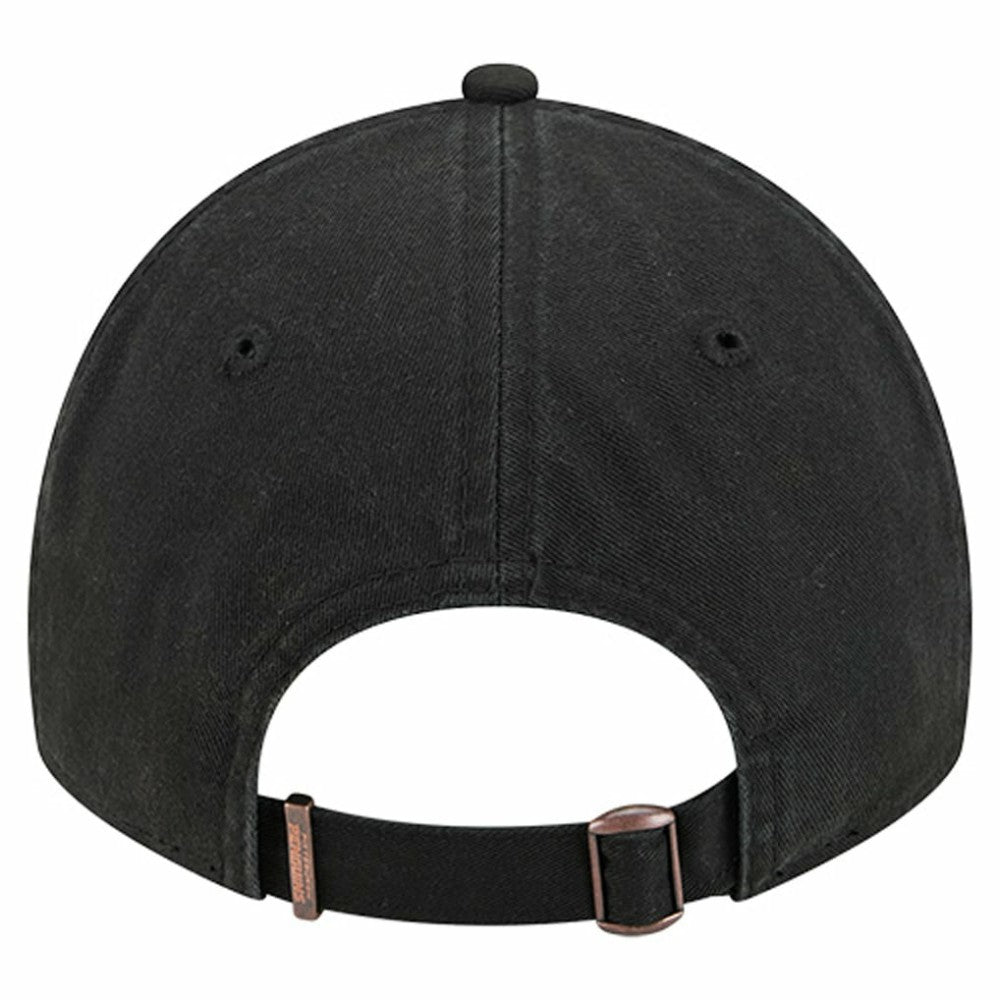 Pittsburgh Penguins New Era Stamp Fabric Applique 9TWENTY Adjustable Hat - Black Hats