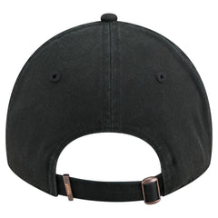 Boston Bruins New Era Stamp Fabric Applique 9TWENTY Adjustable Hat - Black Hats