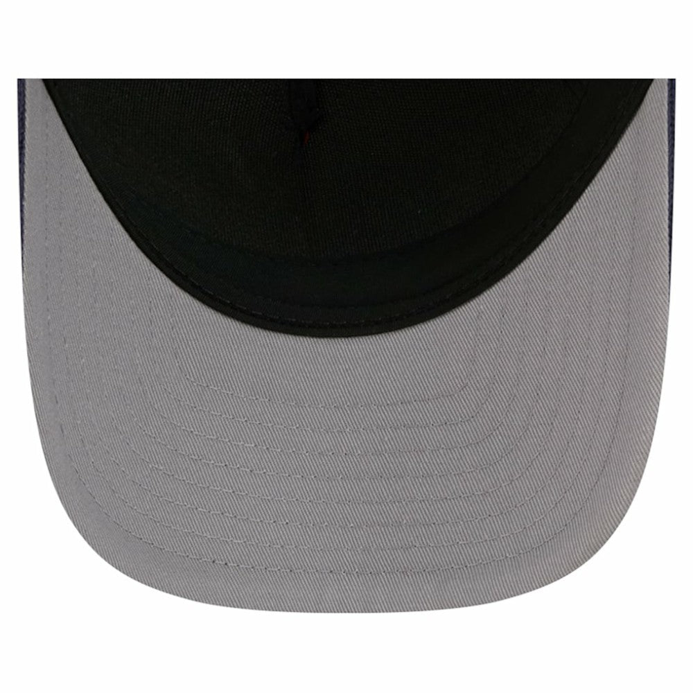 Washington Capitals New Era Hockey Sock 9FORTY A-Frame M-Crown Adjustable Trucker Hat - Navy/Red Hats