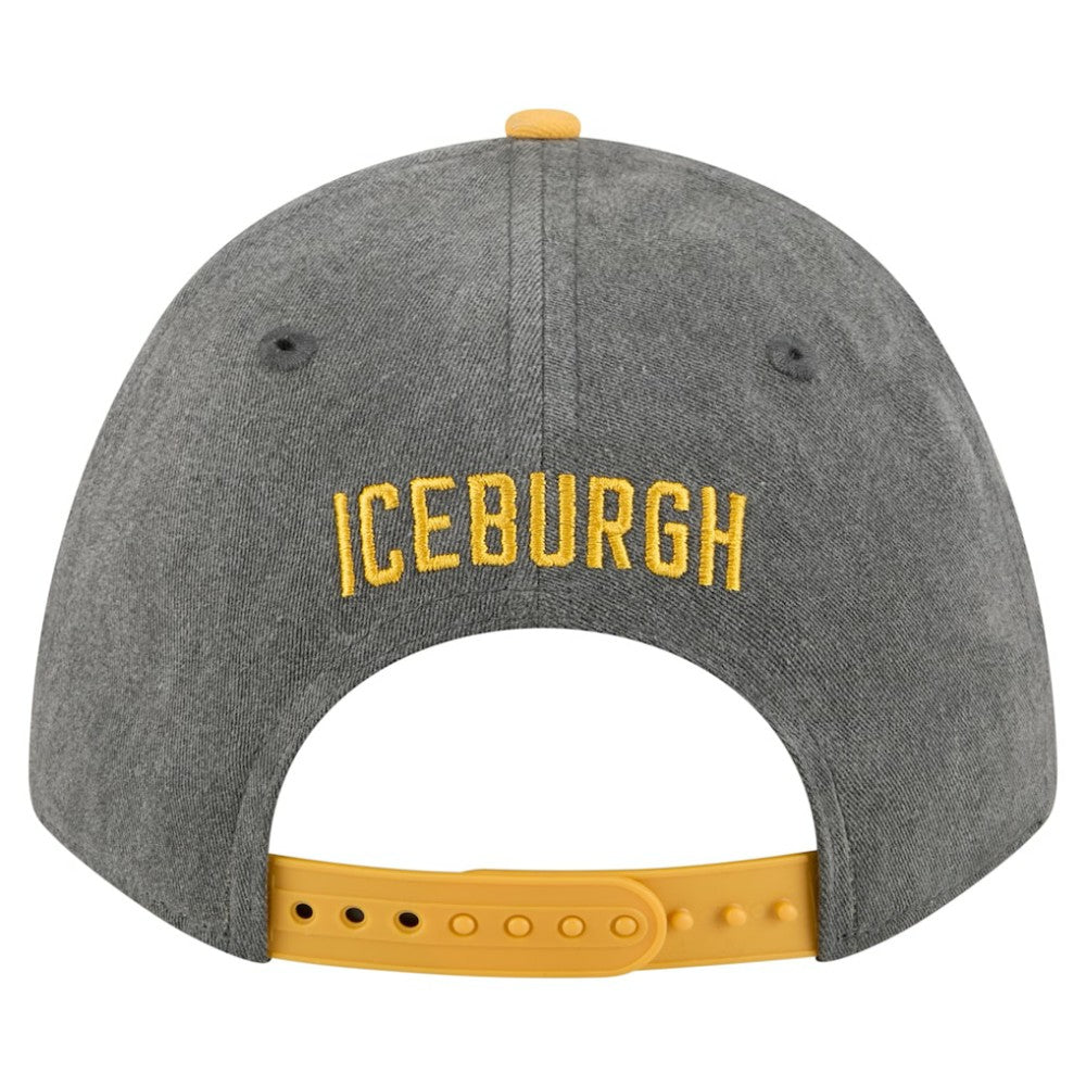 Pittsburgh Penguins New Era Mascot 2-Tone 9FORTY Adjustable Hat - Black/Gold Hats