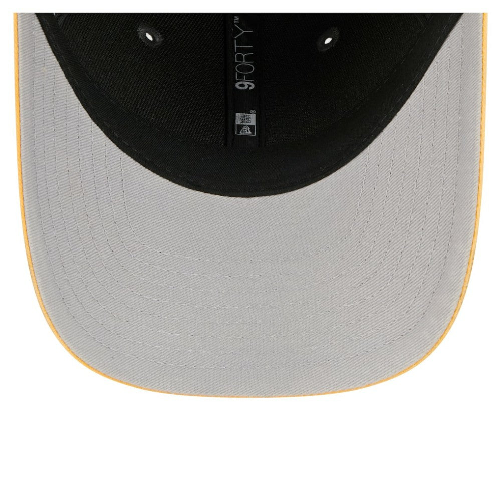 Pittsburgh Penguins New Era Mascot 2-Tone 9FORTY Adjustable Hat - Black/Gold Hats