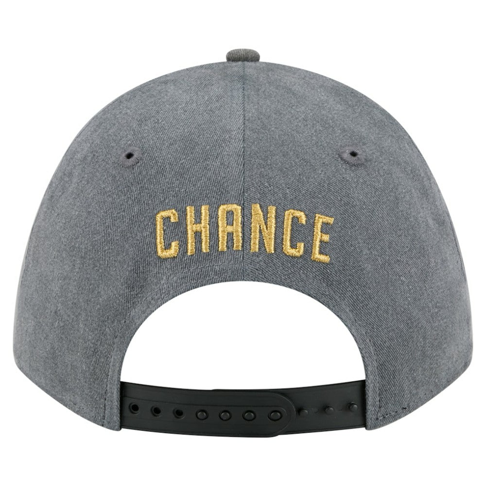 Vegas Golden Knights New Era Mascot 2-Tone 9FORTY Adjustable Hat - Charcoal/Black Hats