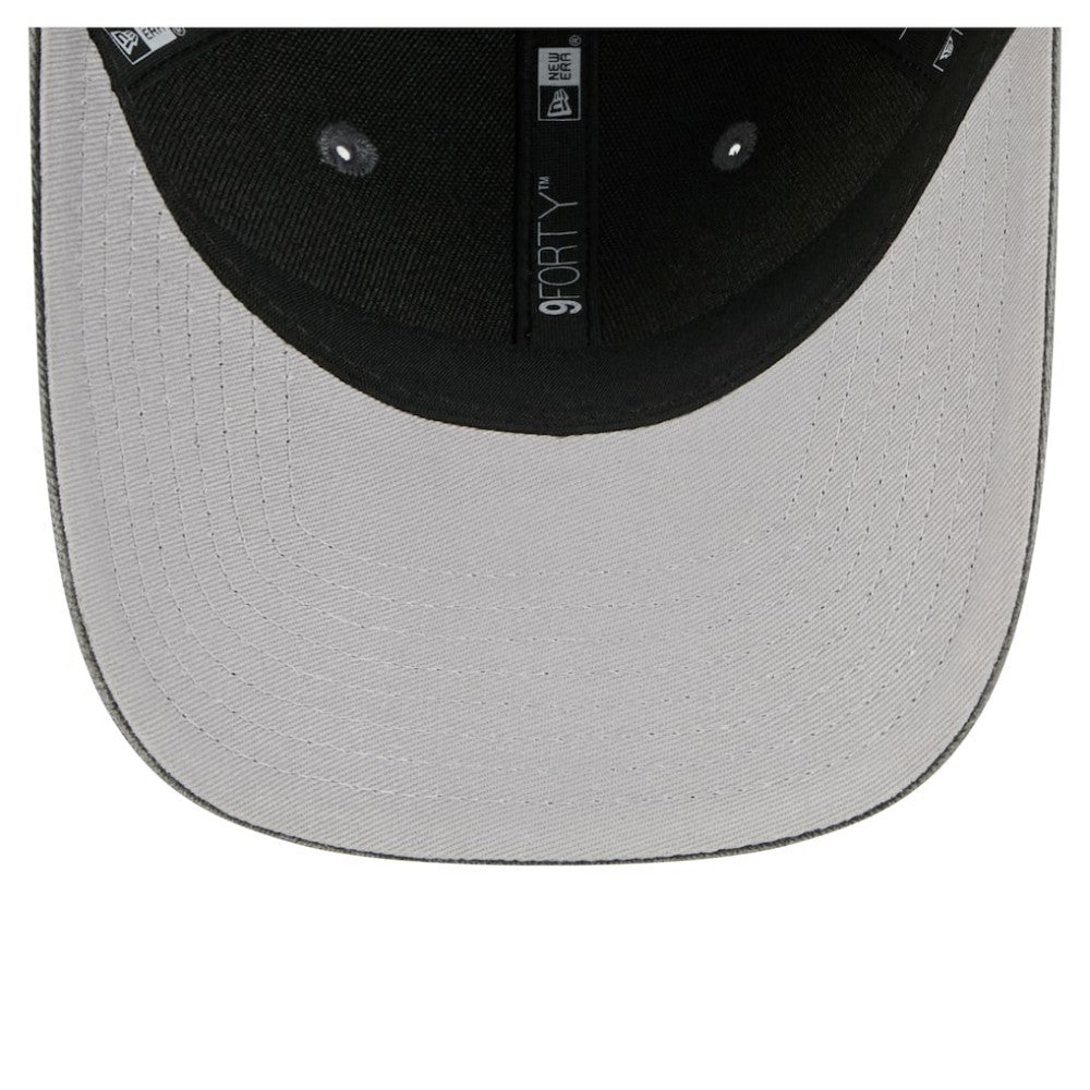 Vegas Golden Knights New Era Mascot 2-Tone 9FORTY Adjustable Hat - Charcoal/Black Hats