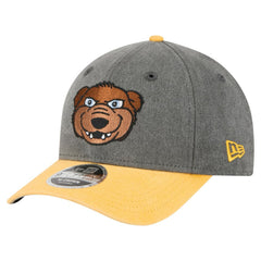 Boston Bruins New Era Mascot 2-Tone 9FORTY Adjustable Hat - Black/Gold Hats