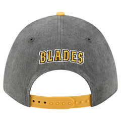 Boston Bruins New Era Mascot 2-Tone 9FORTY Adjustable Hat - Black/Gold Hats