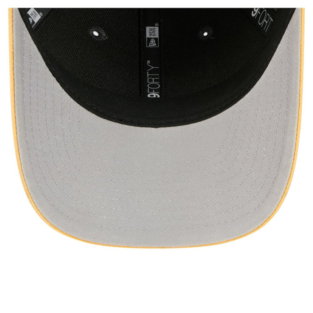 Boston Bruins New Era Mascot 2-Tone 9FORTY Adjustable Hat - Black/Gold Hats