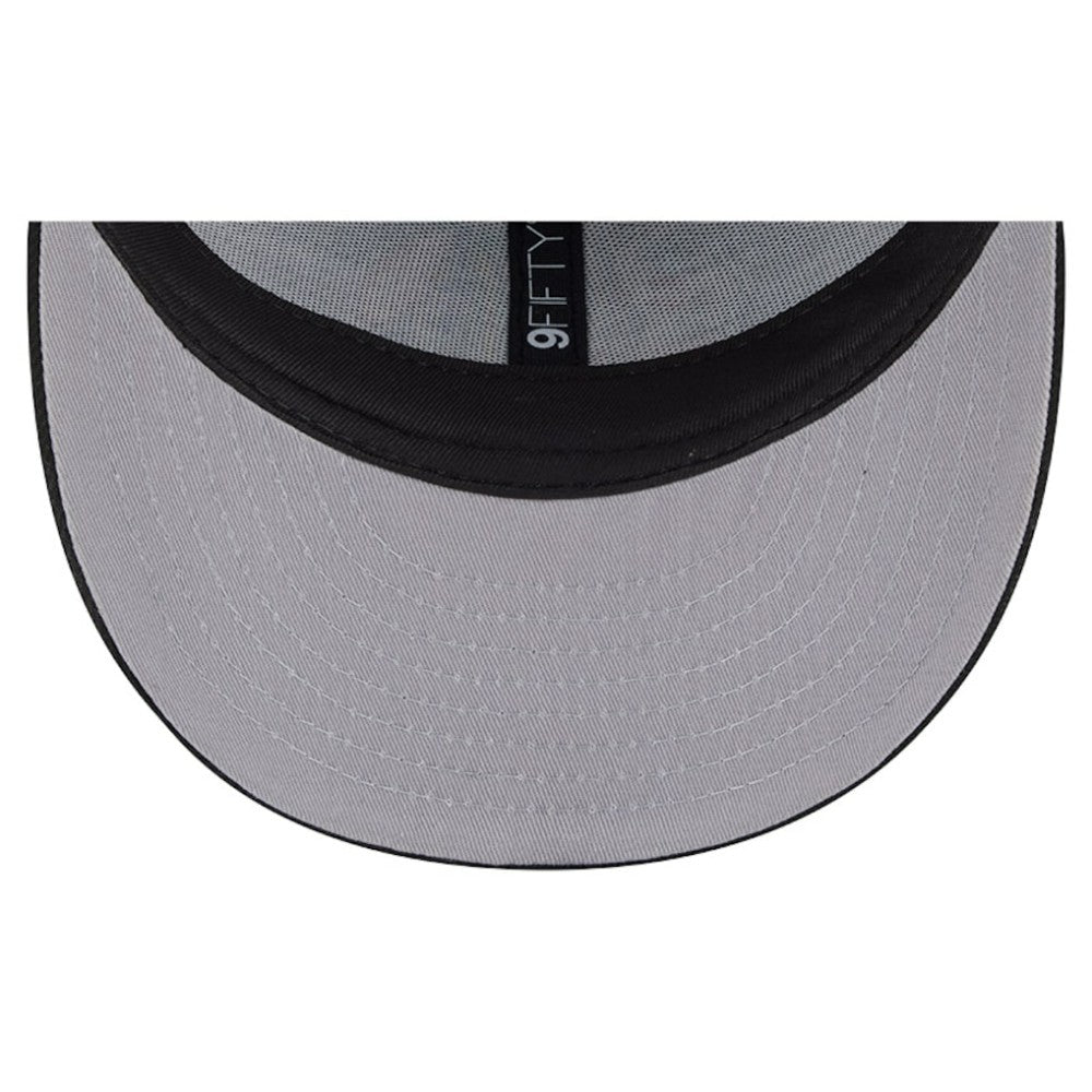 Chicago Blackhawks New Era Wool Pin Low Profile 9FIFTY Snapback Hat - Gray/Black Hats