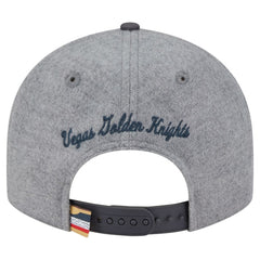 Vegas Golden Knights New Era Wool Pin Low Profile 9FIFTY Snapback Hat - Gray/Black Hats