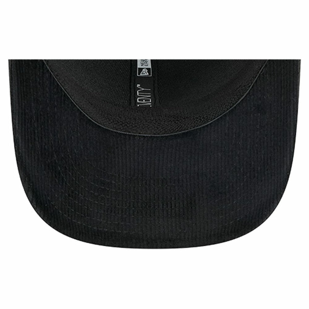 New York Rangers New Era Quilted Nylon 9SEVENTY Adjustable Trucker Hat - Black Hats