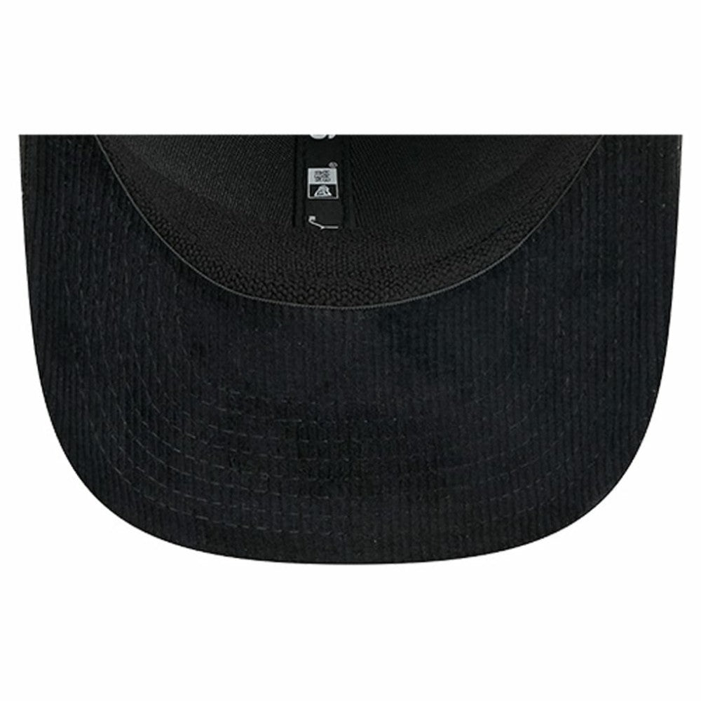 Pittsburgh Penguins New Era Quilted Nylon 9SEVENTY Adjustable Trucker Hat - Black Hats