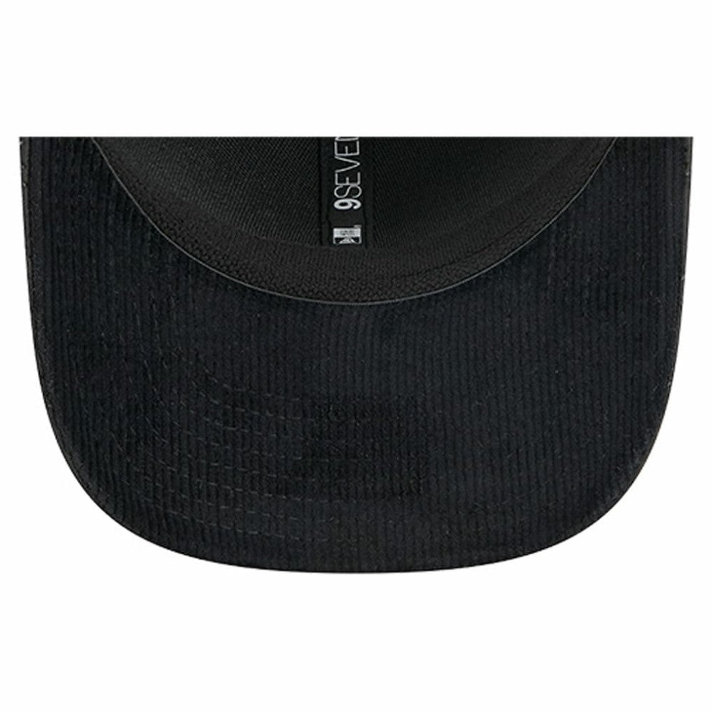 Vegas Golden Knights New Era Quilted Nylon 9SEVENTY Adjustable Trucker Hat - Black Hats