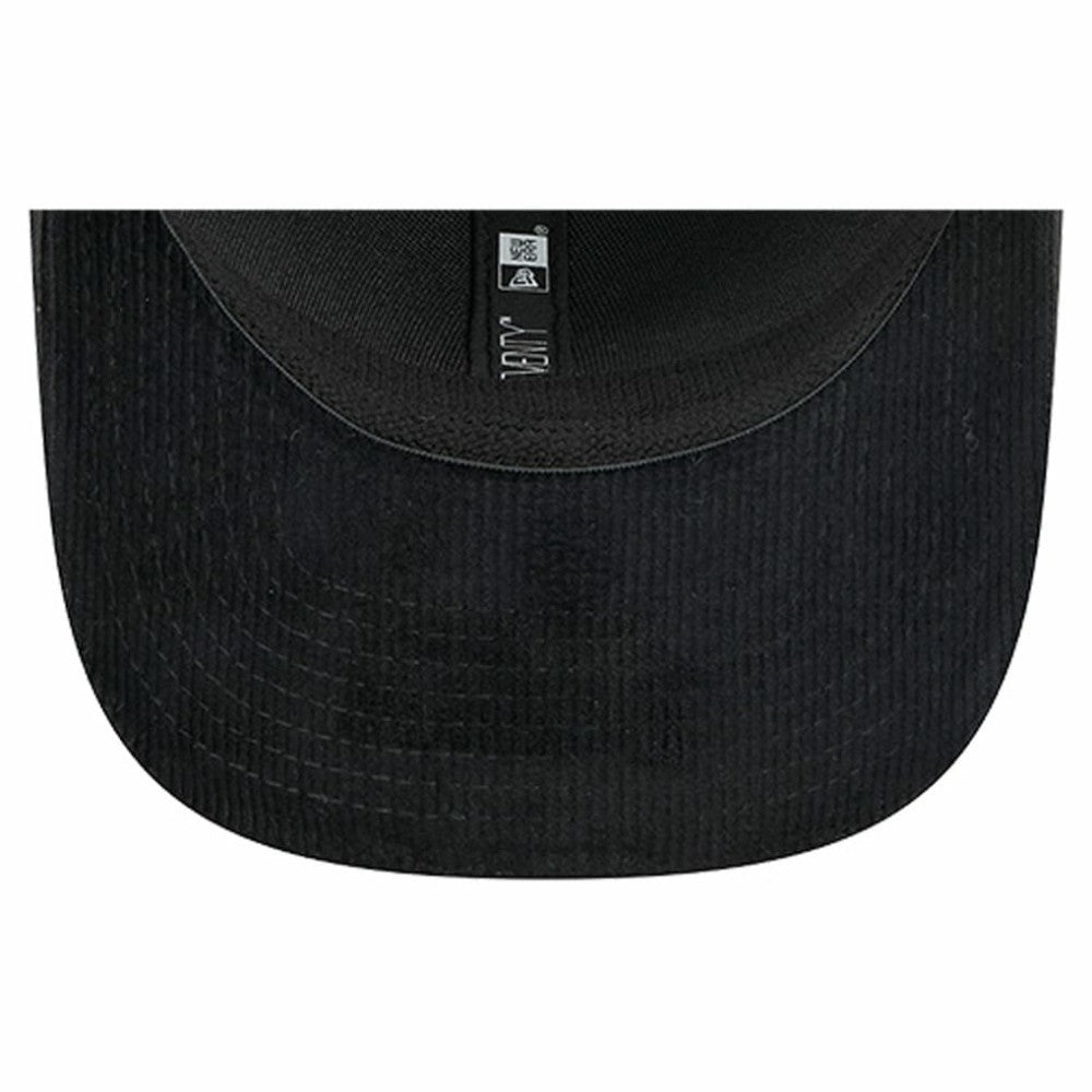 Carolina Hurricanes New Era Quilted Nylon 9SEVENTY Adjustable Trucker Hat - Black Hats