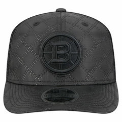 Boston Bruins New Era Quilted Nylon 9SEVENTY Adjustable Trucker Hat - Black Hats
