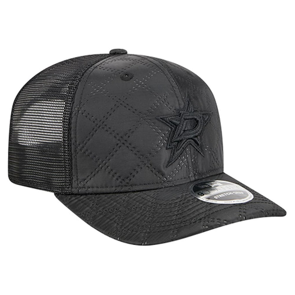 Dallas Stars New Era Quilted Nylon 9SEVENTY Adjustable Trucker Hat - Black Hats
