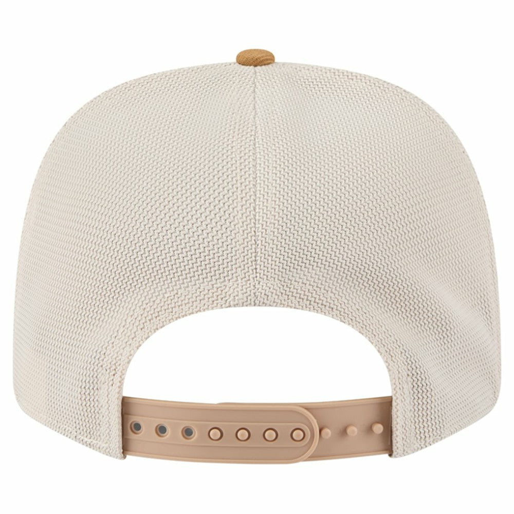 New Jersey Devils New Era Two-Tone Trucker 9SEVENTY Stretch Snap Adjustable Hat - Tan/Light Brown Jerseys