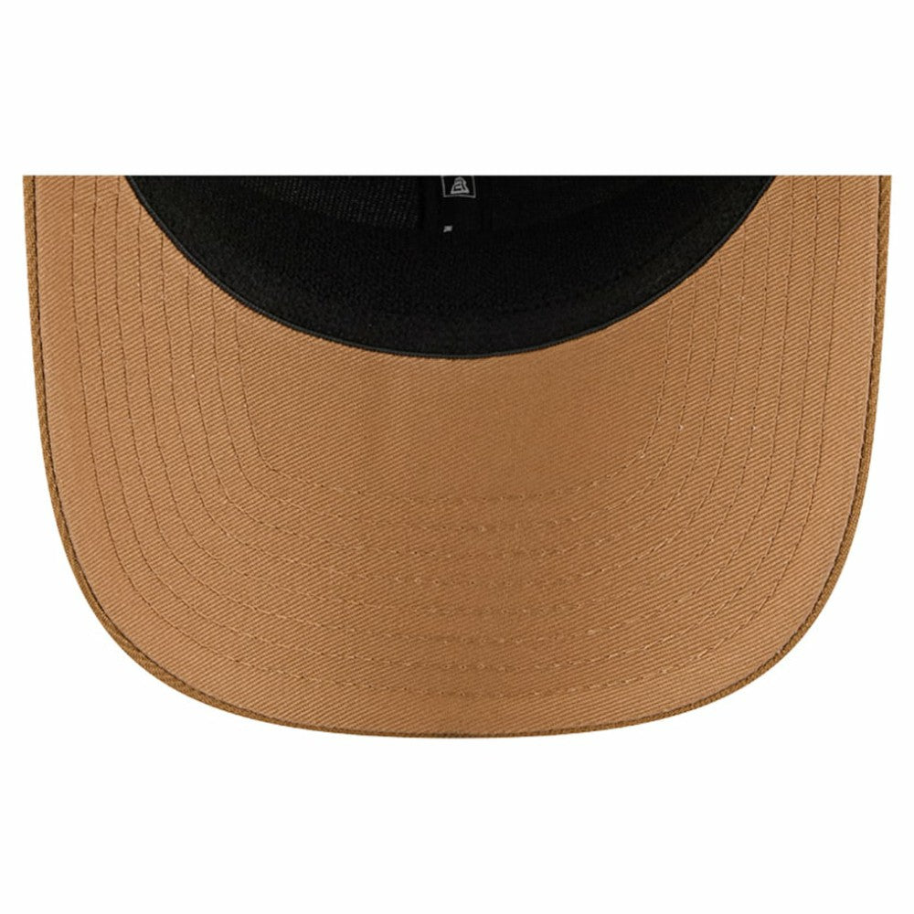 New Jersey Devils New Era Two-Tone Trucker 9SEVENTY Stretch Snap Adjustable Hat - Tan/Light Brown Jerseys