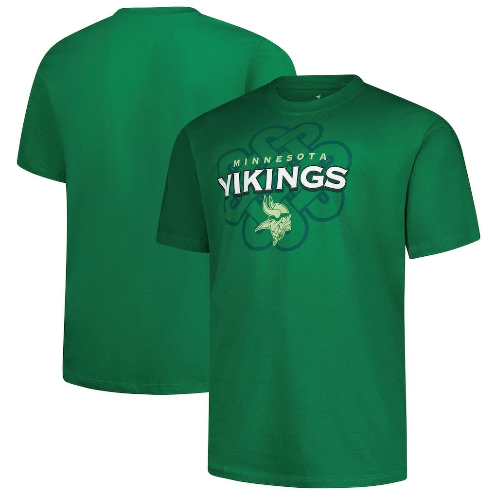 Minnesota Vikings Big & Tall Celtic T-Shirt - Kelly Green outlet
