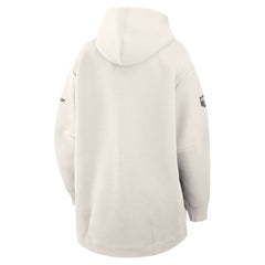 Philadelphia Eagles Women's Super Bowl LIX Opening Night Tech Fleece Full-Zip Hoodie - Cream cheap