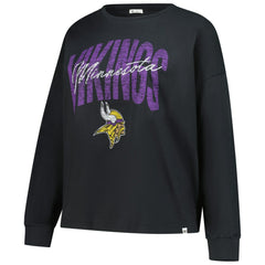 Minnesota Vikings '47 Women's Plus Size Muse Sydney Long Sleeve T-Shirt - Black cheap