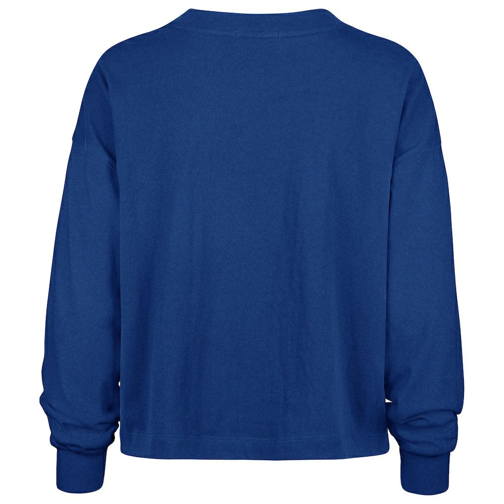 Buffalo Bills '47 Women's Plus Size Muse Sydney Long Sleeve T-Shirt - Royal for sale
