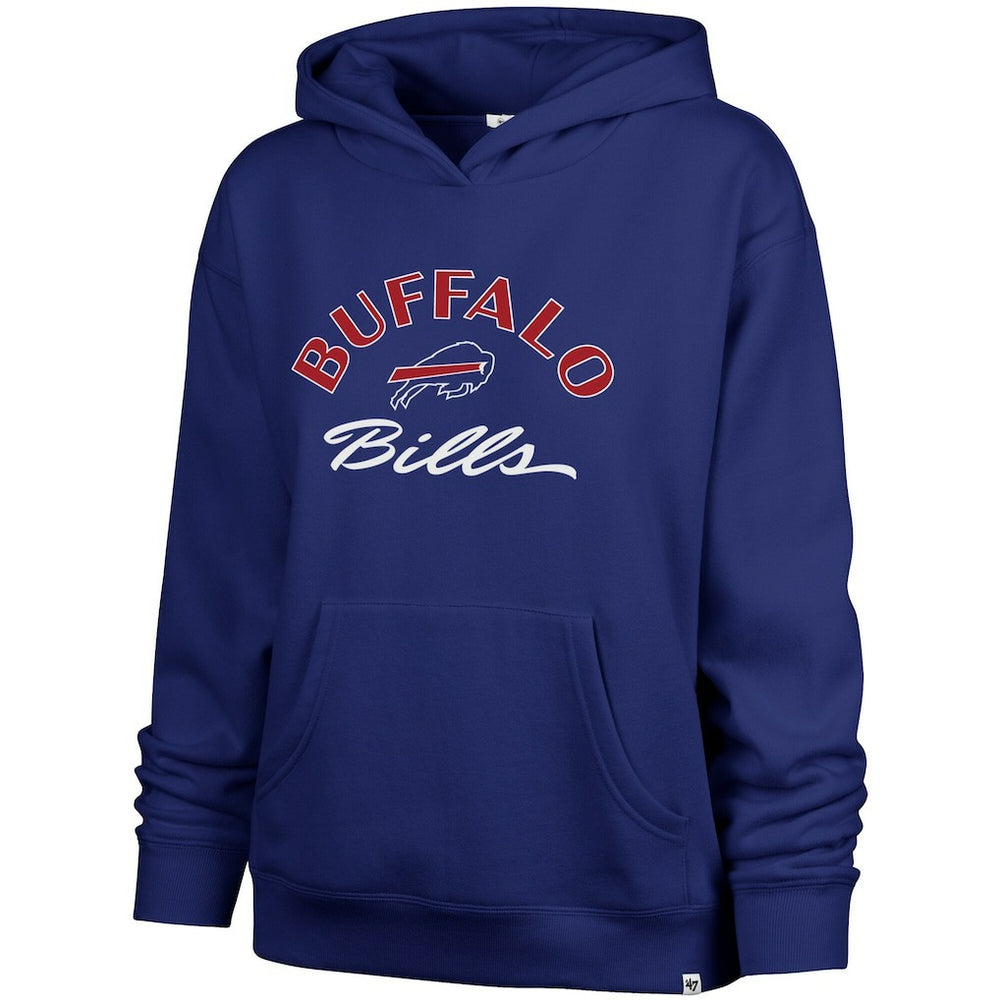 Buffalo Bills '47 Women's Plus Size Whirlwind Naomi Hoodie - Royal discount