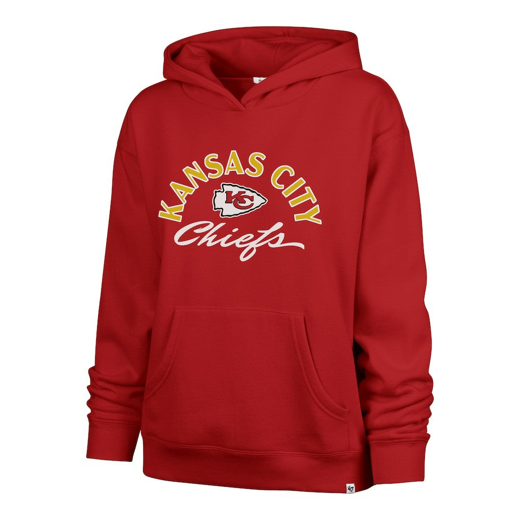 Kansas City Chiefs '47 Women's Plus Size Whirlwind Naomi Hoodie - Red on sale