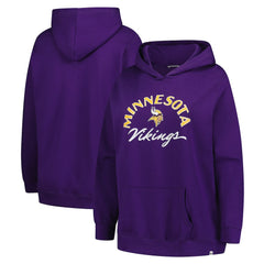 Minnesota Vikings '47 Women's Plus Size Whirlwind Naomi Hoodie - Purple outlet