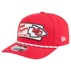 Kansas City Chiefs New Era Chant 9SEVENTY Stretch-Snap Hat - Red on sale