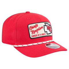 Kansas City Chiefs New Era Chant 9SEVENTY Stretch-Snap Hat - Red on sale