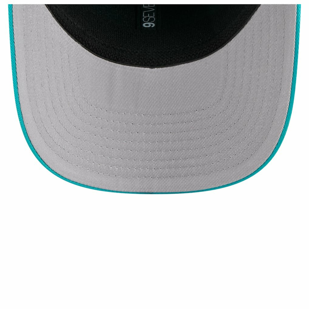 Miami Dolphins New Era Chant 9SEVENTY Stretch-Snap Hat - Aqua cheap