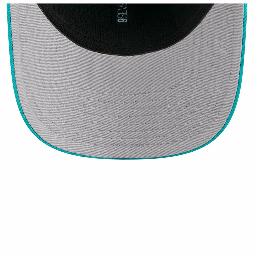 Miami Dolphins New Era Chant 9SEVENTY Stretch-Snap Hat - Aqua cheap