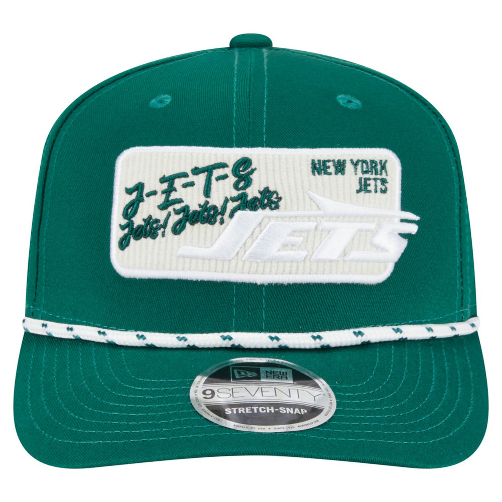 New York Jets New Era Chant 9SEVENTY Stretch-Snap Hat - Green on sale