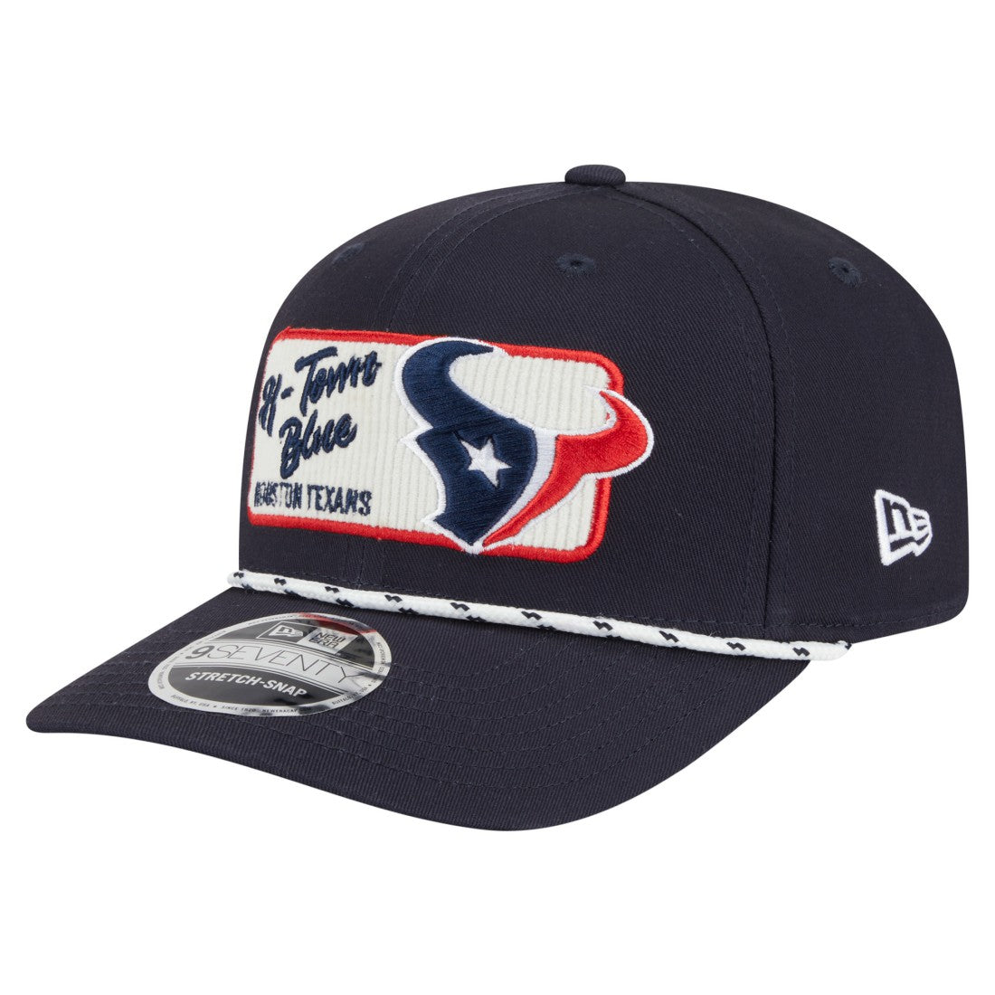 Houston Texans New Era Chant 9SEVENTY Stretch-Snap Hat - Navy on sale