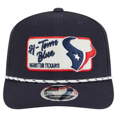 Houston Texans New Era Chant 9SEVENTY Stretch-Snap Hat - Navy on sale