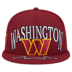 Washington Commanders New Era Oversized 59FIFTY Fitted Hat - Burgundy cheap