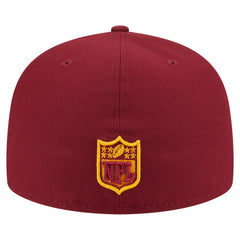 Washington Commanders New Era Oversized 59FIFTY Fitted Hat - Burgundy cheap