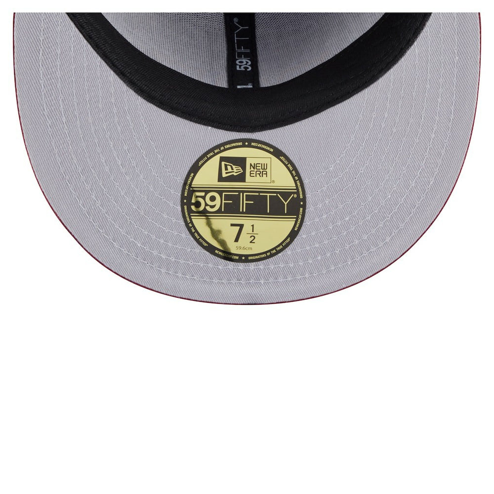 Washington Commanders New Era Oversized 59FIFTY Fitted Hat - Burgundy cheap