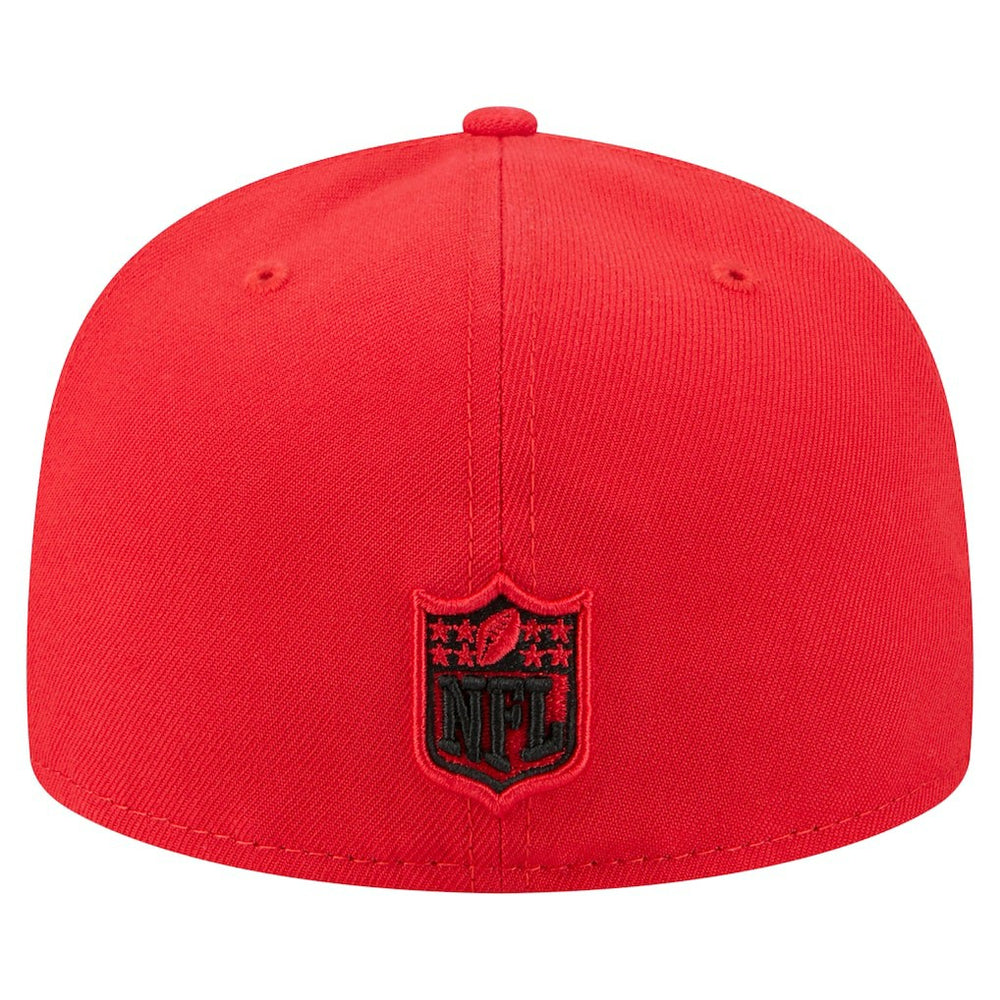 Kansas City Chiefs New Era Oversized 59FIFTY Fitted Hat - Red outlet