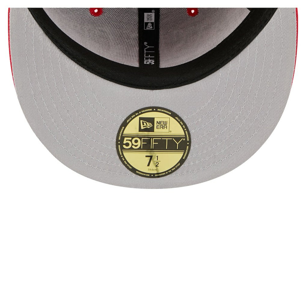 Kansas City Chiefs New Era Oversized 59FIFTY Fitted Hat - Red outlet