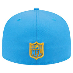 Los Angeles Chargers New Era Oversized 59FIFTY Fitted Hat - Powder Blue sale