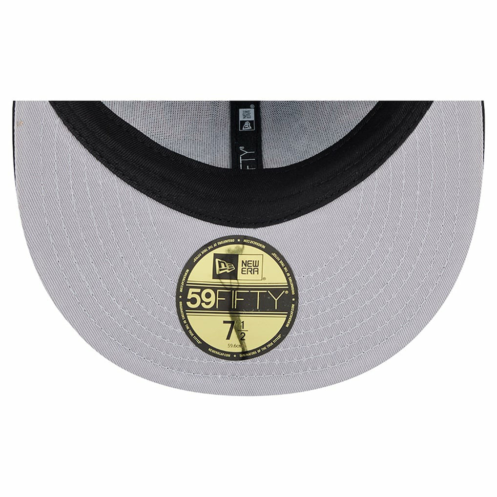 Cincinnati Bengals New Era Head Oversized 59FIFTY Fitted Hat - Black cheap