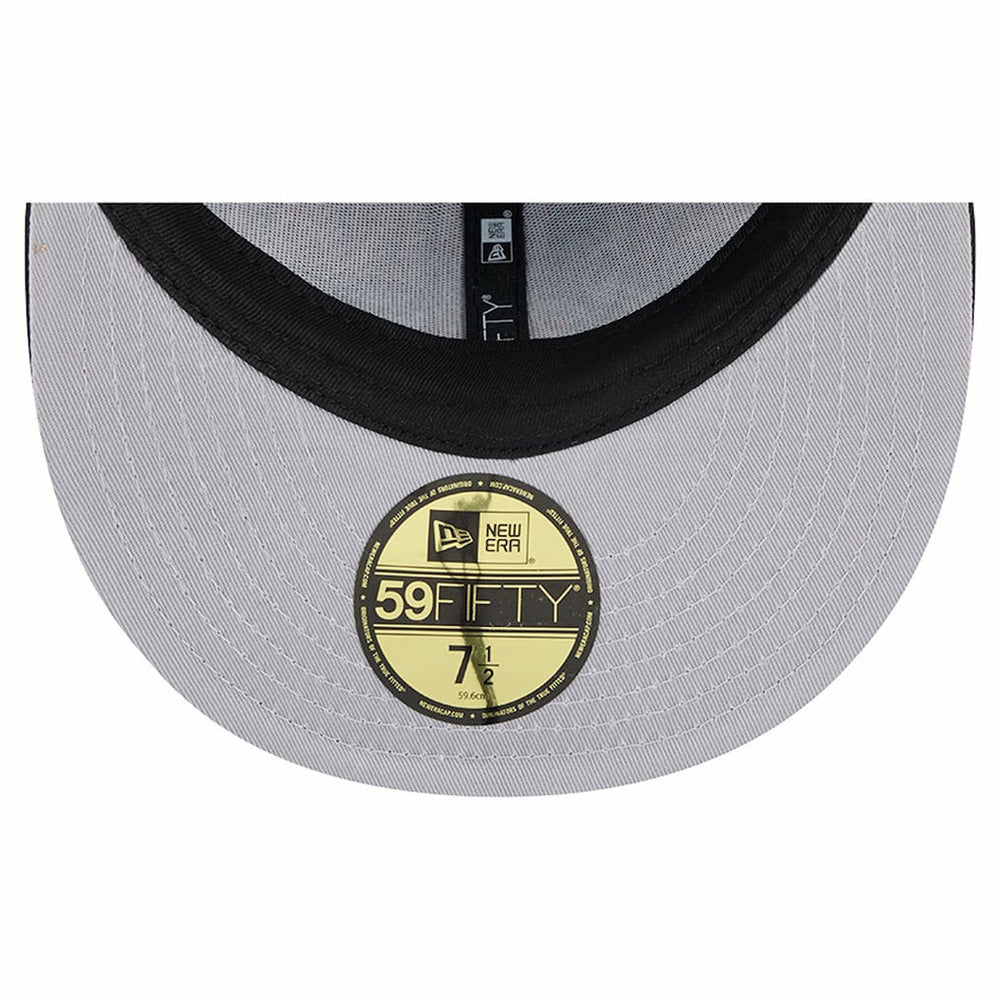 Cincinnati Bengals New Era Head Oversized 59FIFTY Fitted Hat - Black cheap