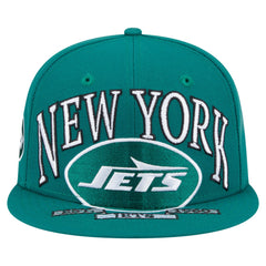 New York Jets New Era Oversized 59FIFTY Fitted Hat - Green for sale