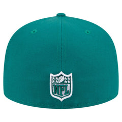 New York Jets New Era Oversized 59FIFTY Fitted Hat - Green for sale