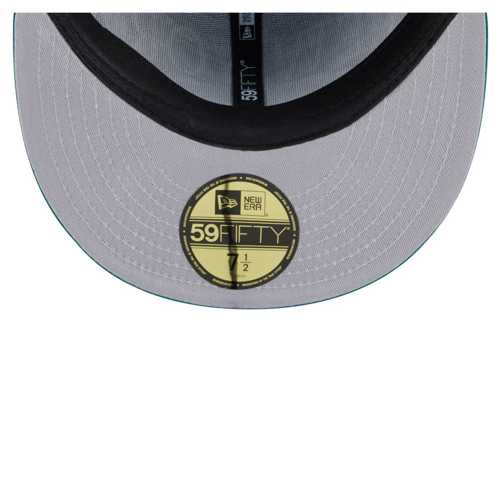 New York Jets New Era Oversized 59FIFTY Fitted Hat - Green for sale