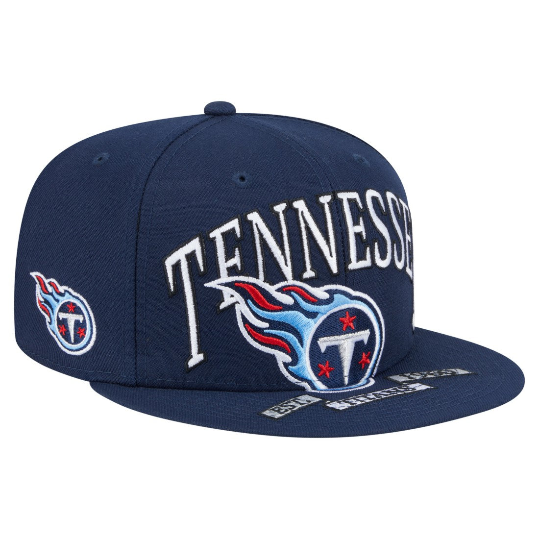 Tennessee Titans New Era Oversized 59FIFTY Fitted Hat - Navy outlet