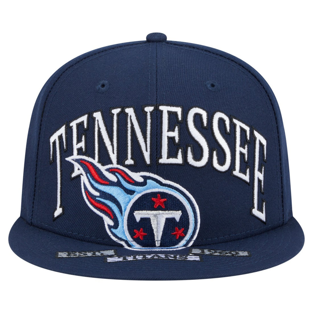 Tennessee Titans New Era Oversized 59FIFTY Fitted Hat - Navy outlet