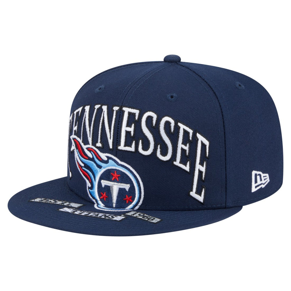 Tennessee Titans New Era Oversized 59FIFTY Fitted Hat - Navy outlet