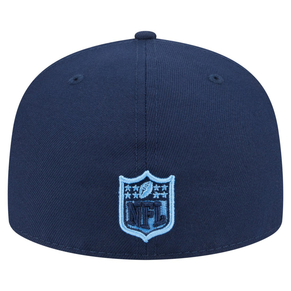 Tennessee Titans New Era Oversized 59FIFTY Fitted Hat - Navy outlet